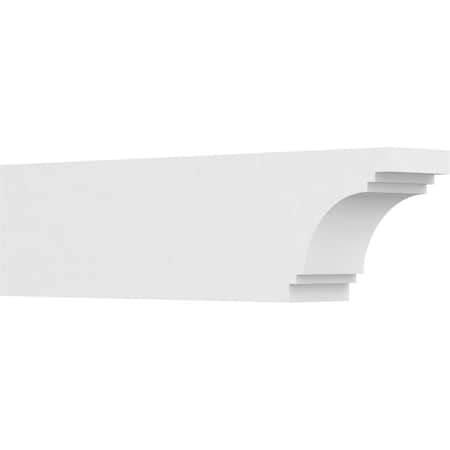 Ekena Millwork Standard Pescadero Architectural Grade PVC Rafter Tail, 5"W X 8"H X 30"L RFTP05X08X30PEC